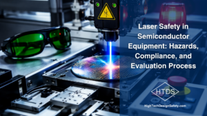 Laser safety in semiconductor equipment process.