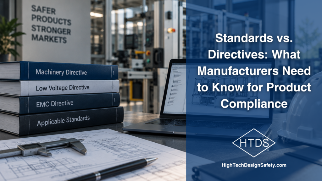 Standards vs. Directives: What Manufacturers Need to Know for Product Compliance